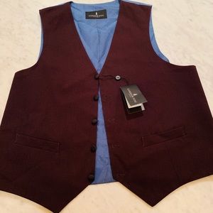 *Brand New* Men’s Burgundy Vest Size 48R